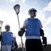 The Skyline lacrosse lacrosse team watches drills during practice on Monday, April 8. Daniel Brenner I AnnArbor.com